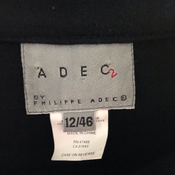 Arec black wool zip up jacket in size 12 - Picture 6 of 7